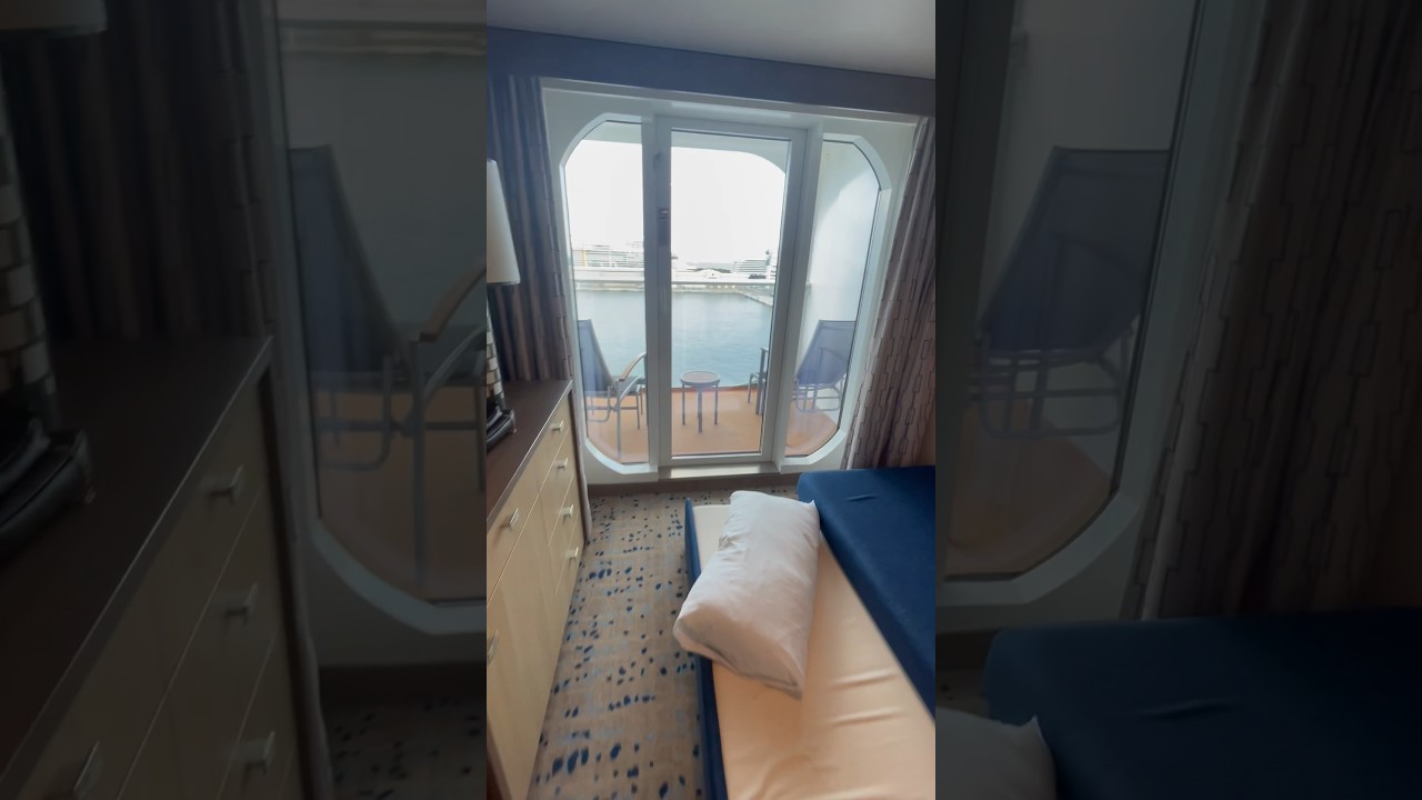 Royal Caribbean Cruise balcony room review #travel #cruise #royalcaribbean