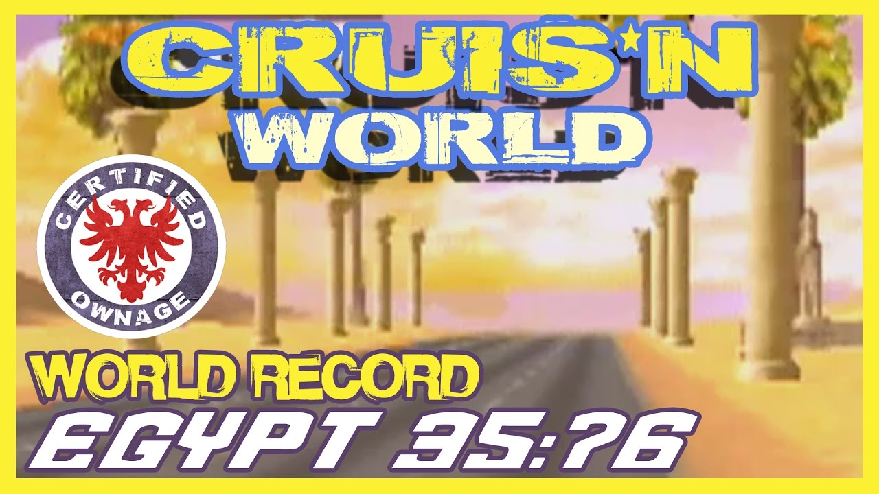 Cruis'n World - Egypt [00:35:76] World Record