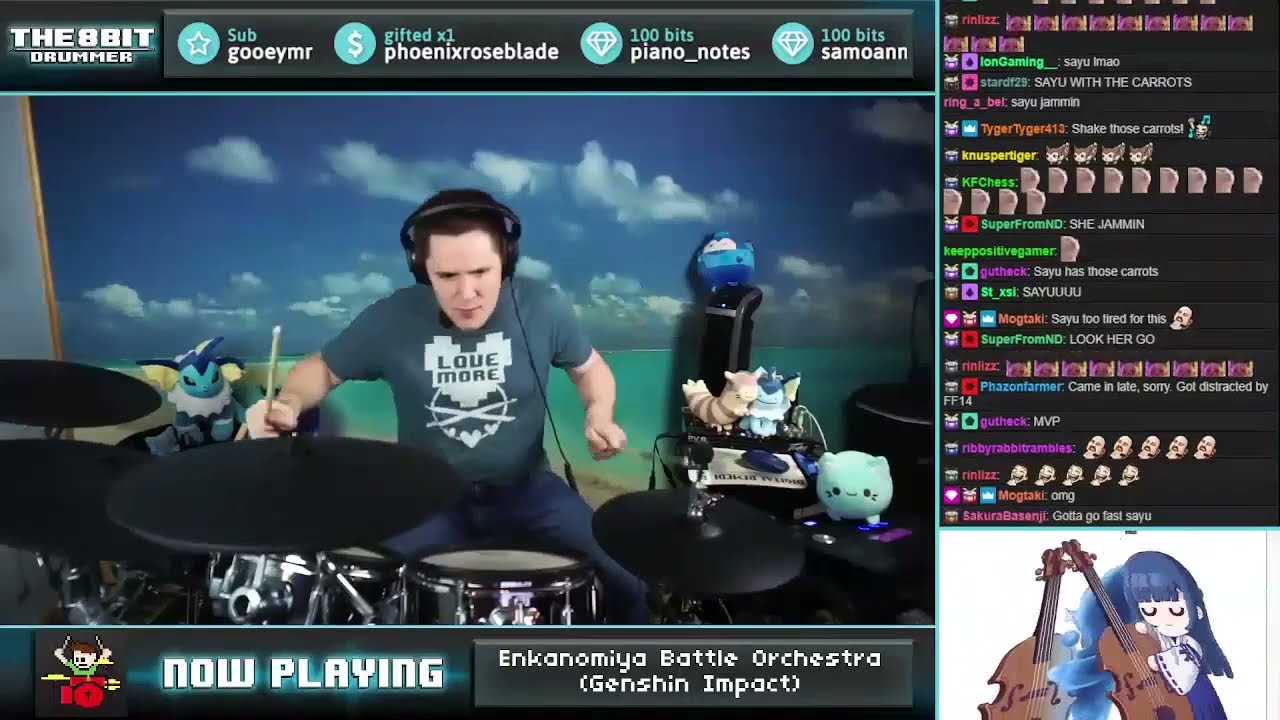 The8BitDrummer plays 