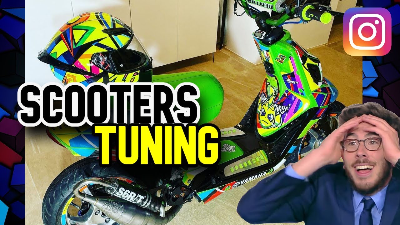 Scooter Tuning  |  Motonetas Modificadas, Compilacion de las Mejores de Instagram, PARTE1