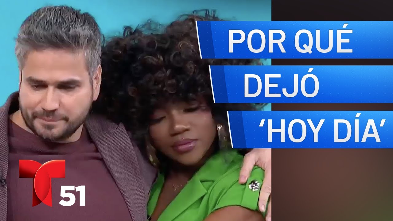 Por qué Daniel Arenas tomó la decisión de dejar el programa Hoy Día de Telemundo