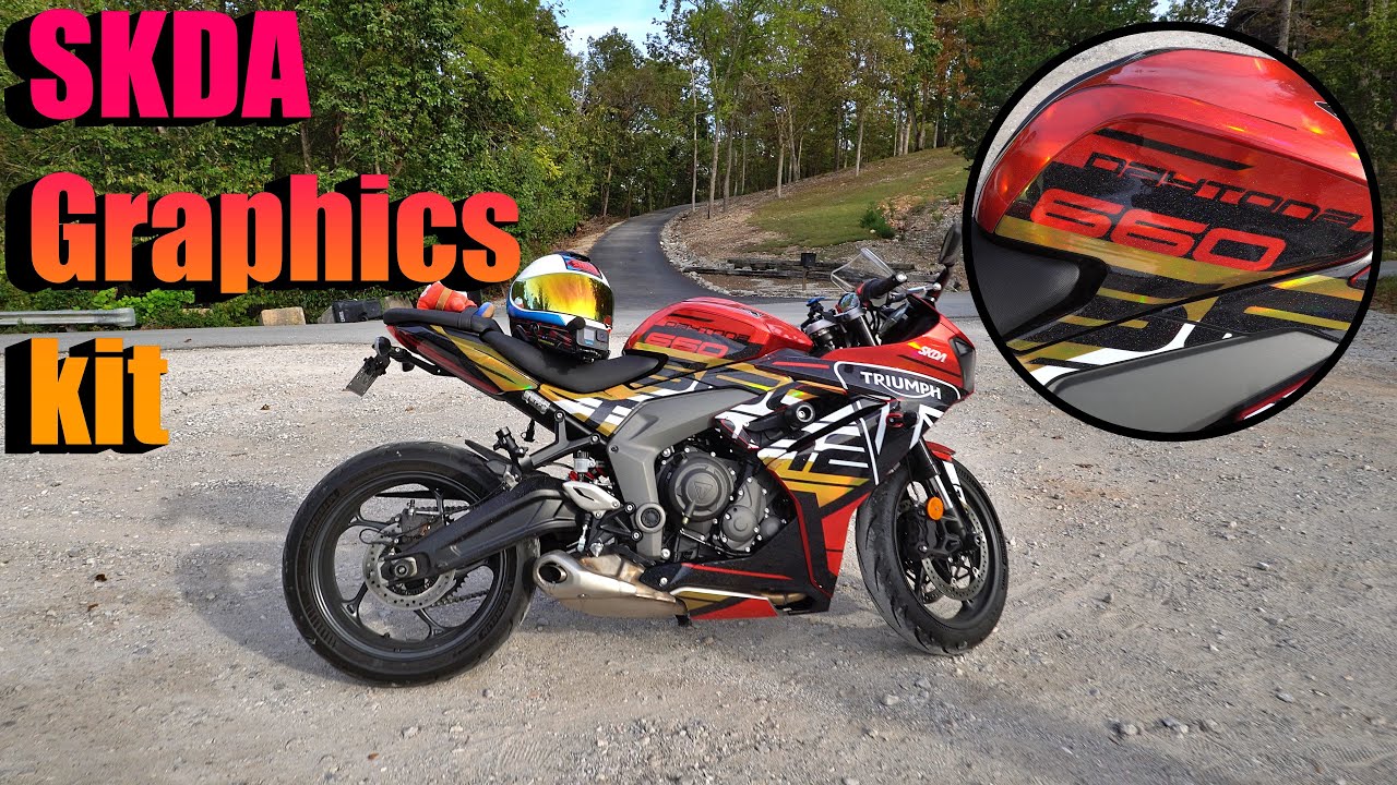 Get Ready to Upgrade Your Ride with SKDA Graphics Kit! - Daytona 660