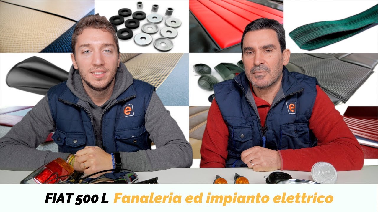 FIAT 500 L - Fanaleria ed impianto elettrico