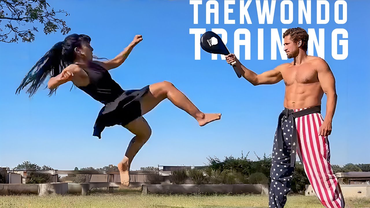 Wybuchowe kopnięcia taekwondo dla szybkości i siły. Najlepszy program treningowy kopnięć taekwondo.