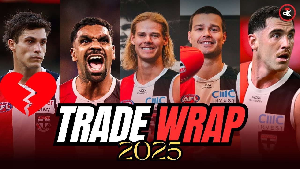 4 NEW RECRUITS! Captain DUMPED! | St Kilda Trade Wrap | 2025