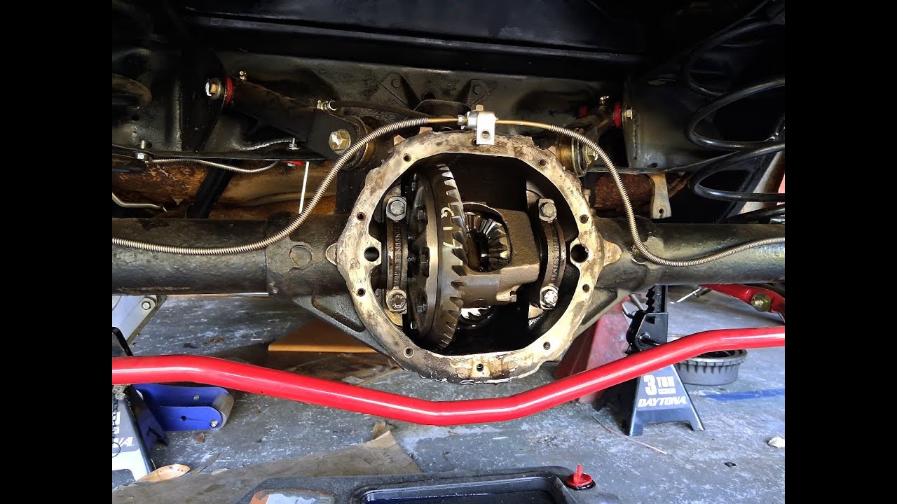 72 Chevelle Project  : Upgrading the factory 10 bolt , part 1