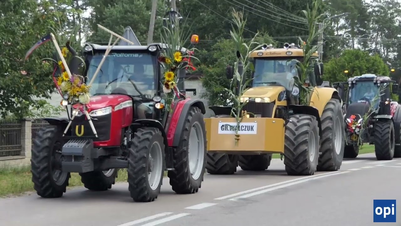VIII Szulborskie Święto Plon&oacute;w: korow&oacute;d (09.08.2025)