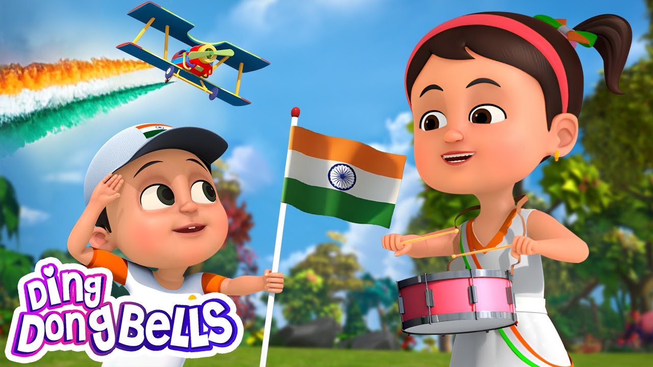 Jai Bharat | जय भारत | 15 August Kids Song | Patriotic Rhymes | Ding Dong Bells