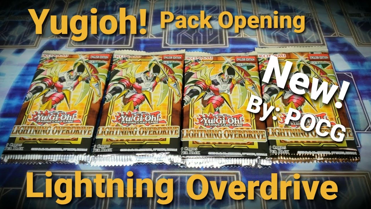 Lightning Overdrive Yugioh Booster Pack Opening *NEW* #yugioh #packopening #new