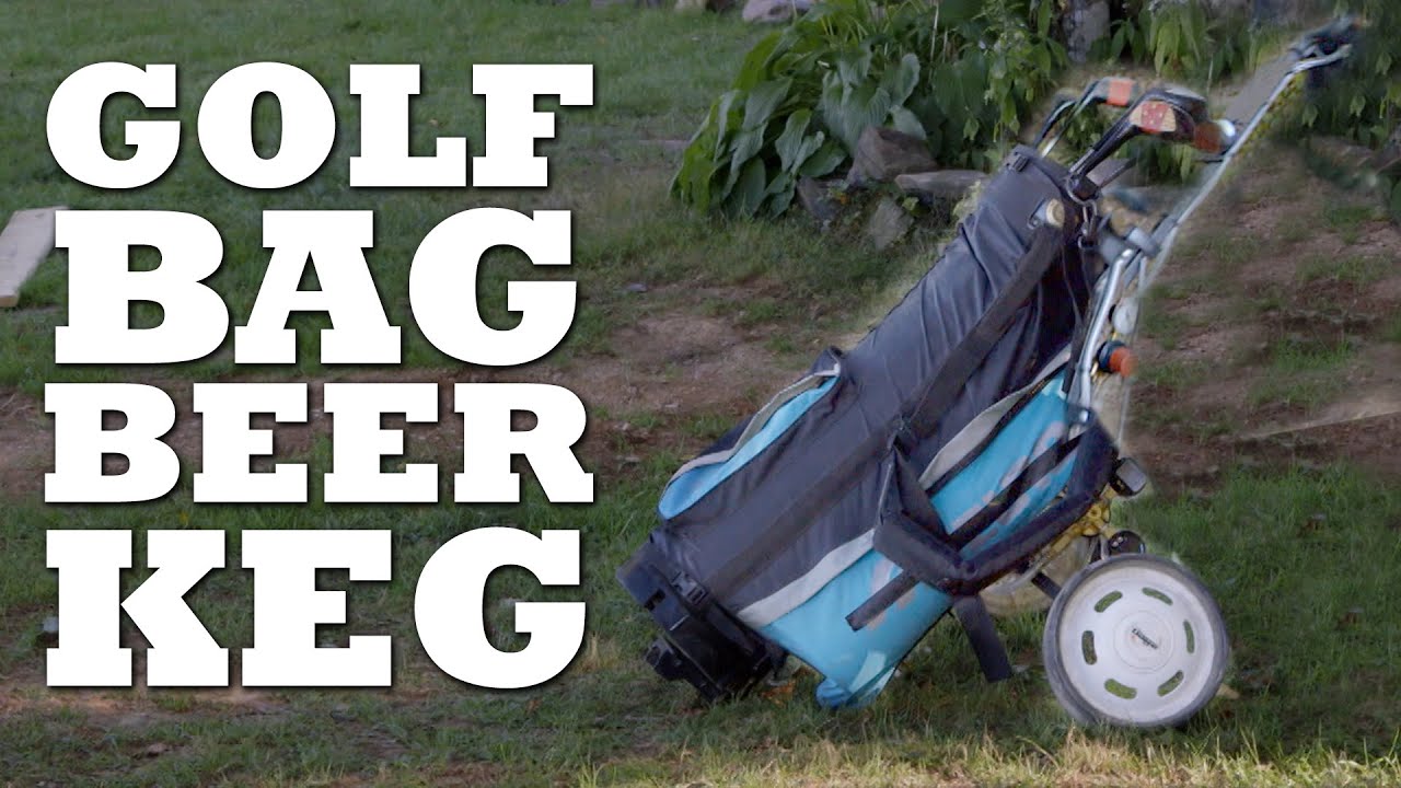 Sneaky Golf Bag Beer Keg