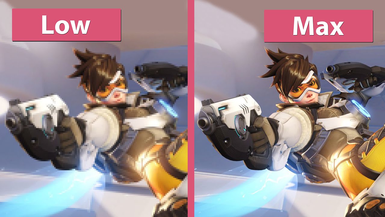Overwatch – PC Low vs. Medium vs. Max Graphics Comparison