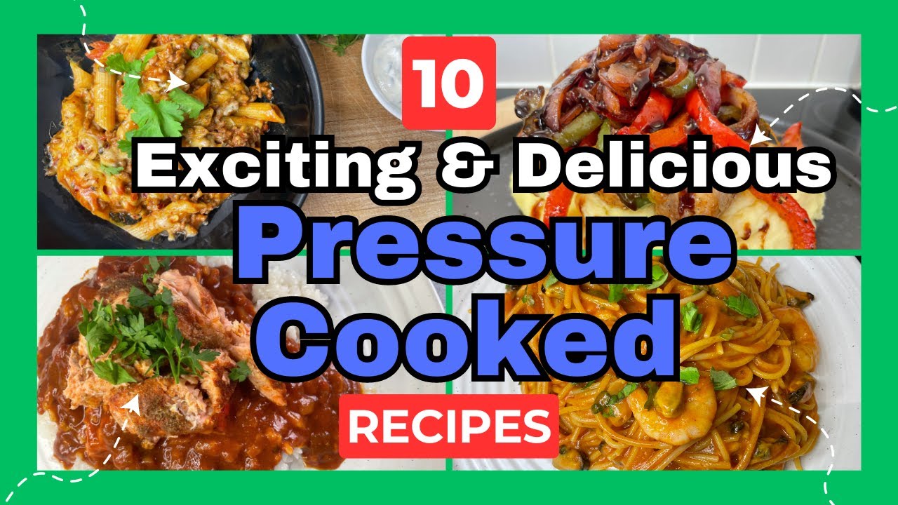 10 Exciting & Delicious *PRESSURE COOK* Recipes | NINJA FOODI RECIPES | INSTANT POT RECIPES