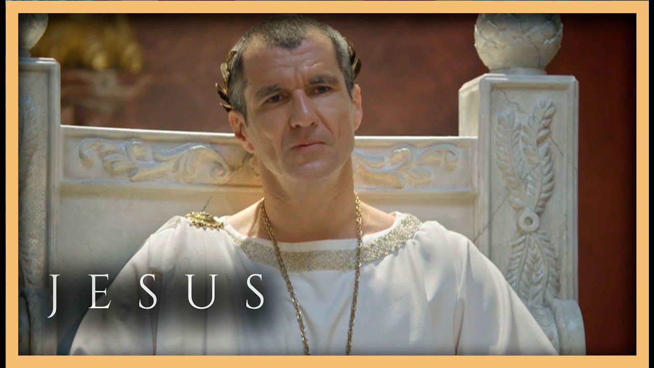 Pilatos repreende Caius e manda soltar Tiago Justo | NOVELA JESUS