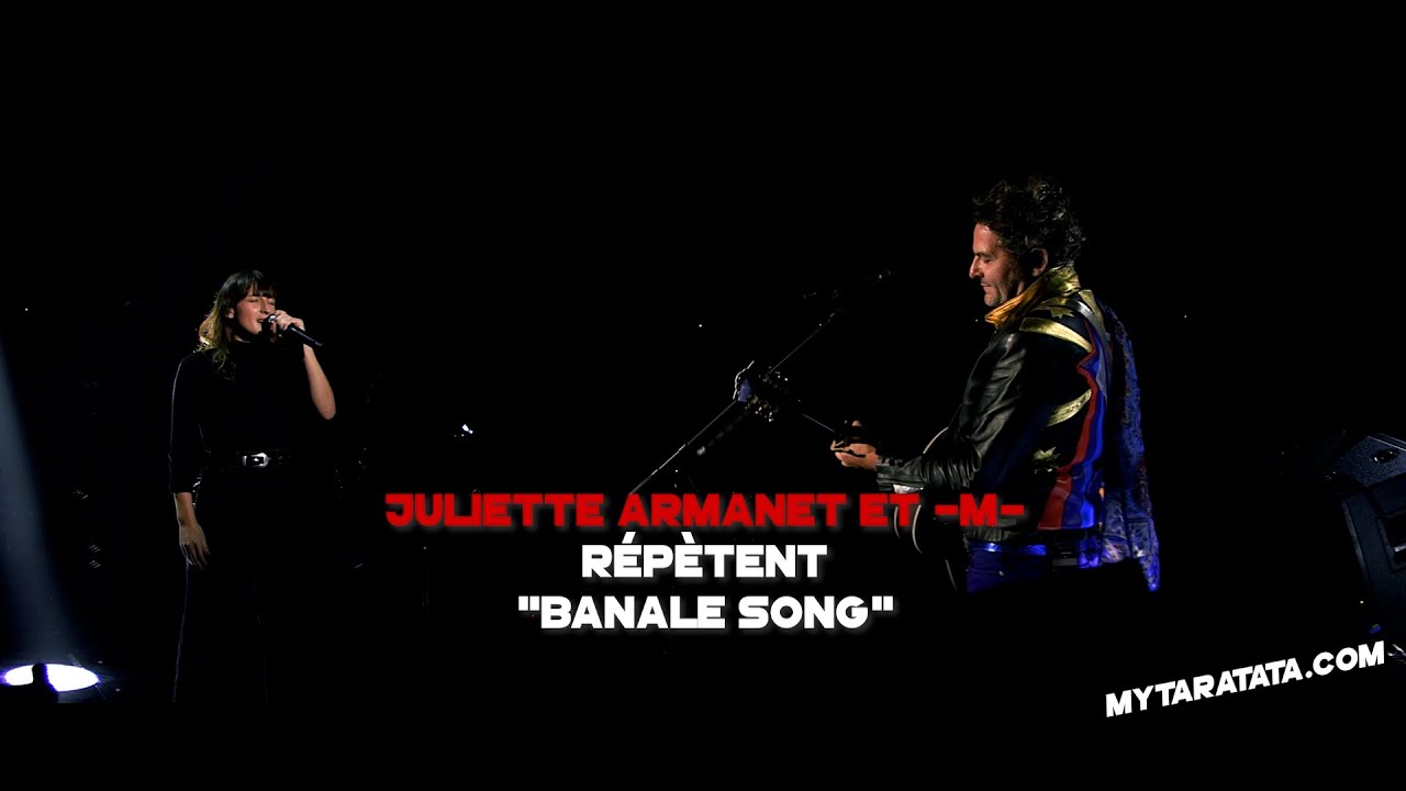 Les coulisses des répètes avec Juliette Armanet / -M- (2022)