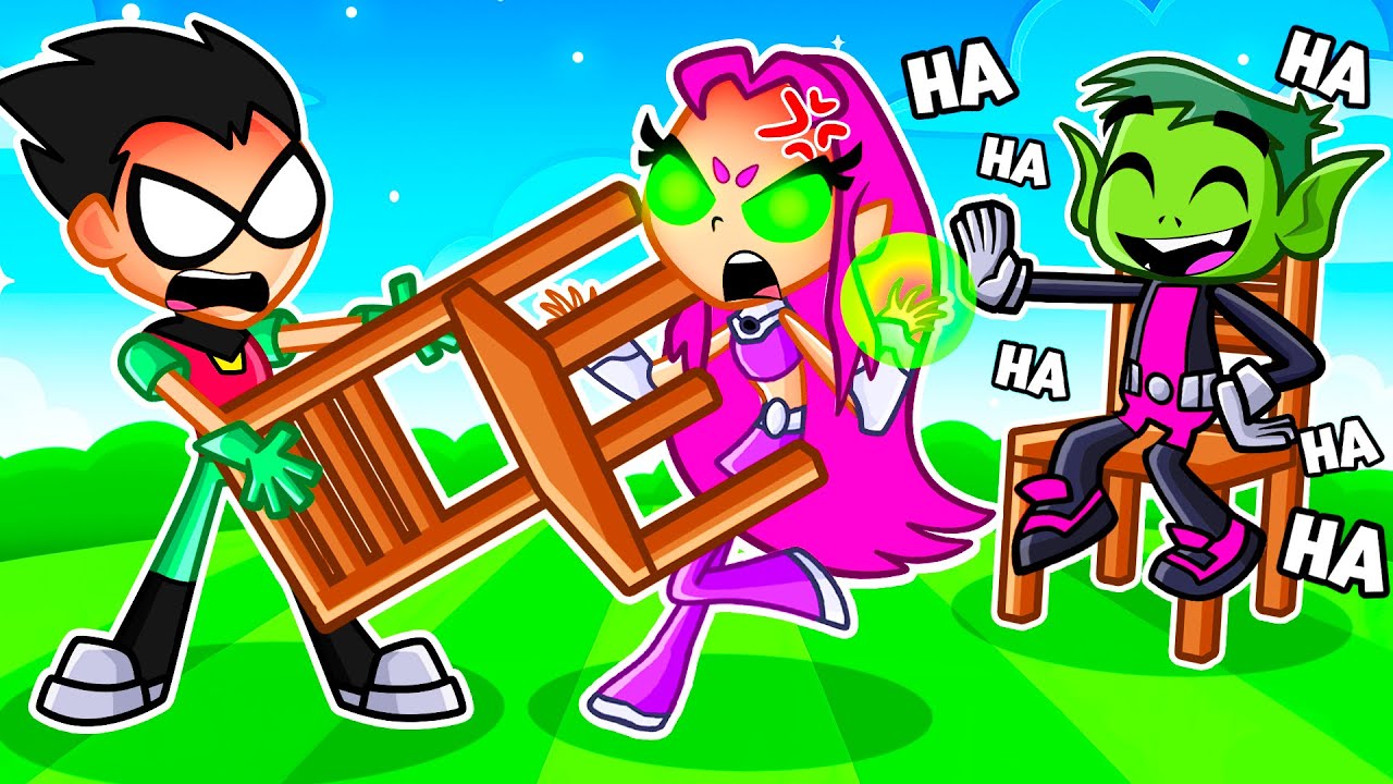 ROBLOX MUSICAL CHAIRS… (TEEN TITANS)