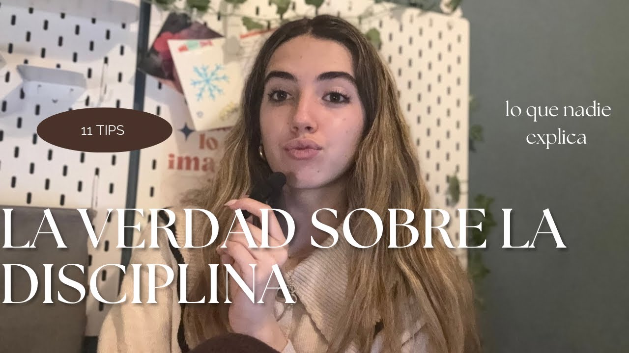 La verdad sobre la disciplina (nadie te lo explicará así)