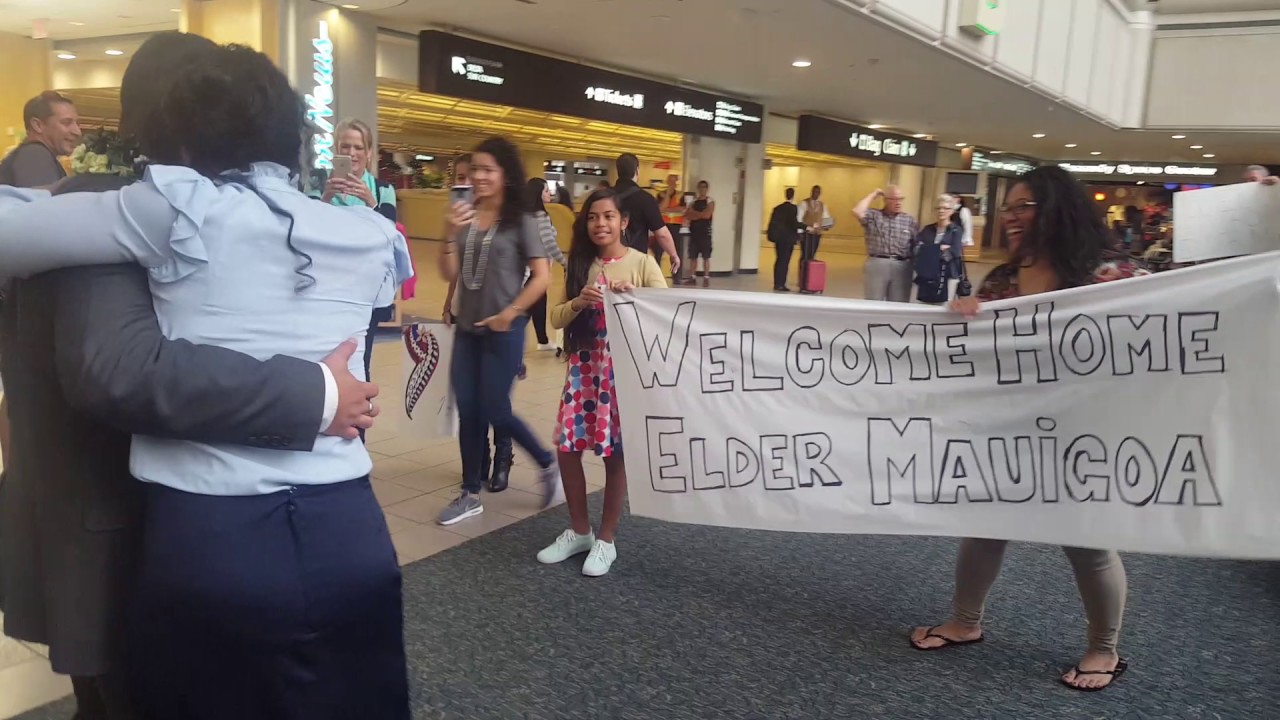 Elder Wukilani Mauigoa mission welcome home