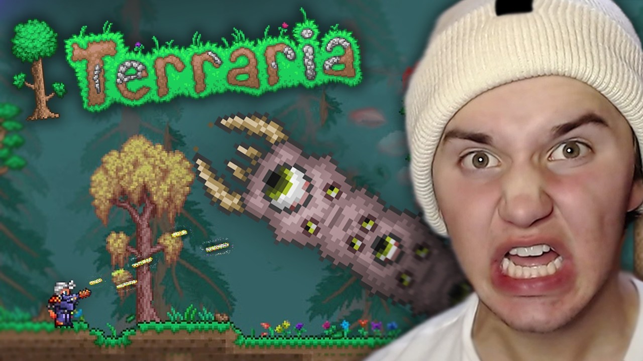 Defeating One Boss Everyday Until I Complete Terraria! | Day 3