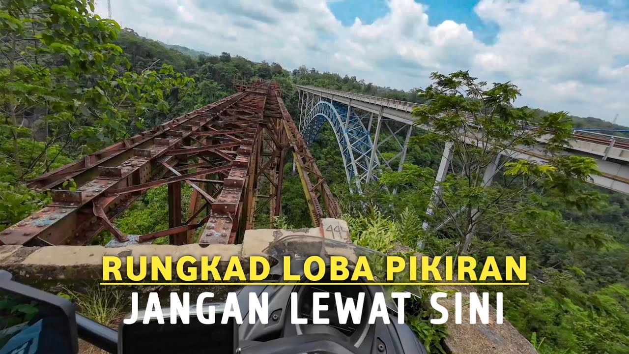 Perjalanan Purwakarta Ke Bandung Barat Via Jembatan Kereta Api Cisomang