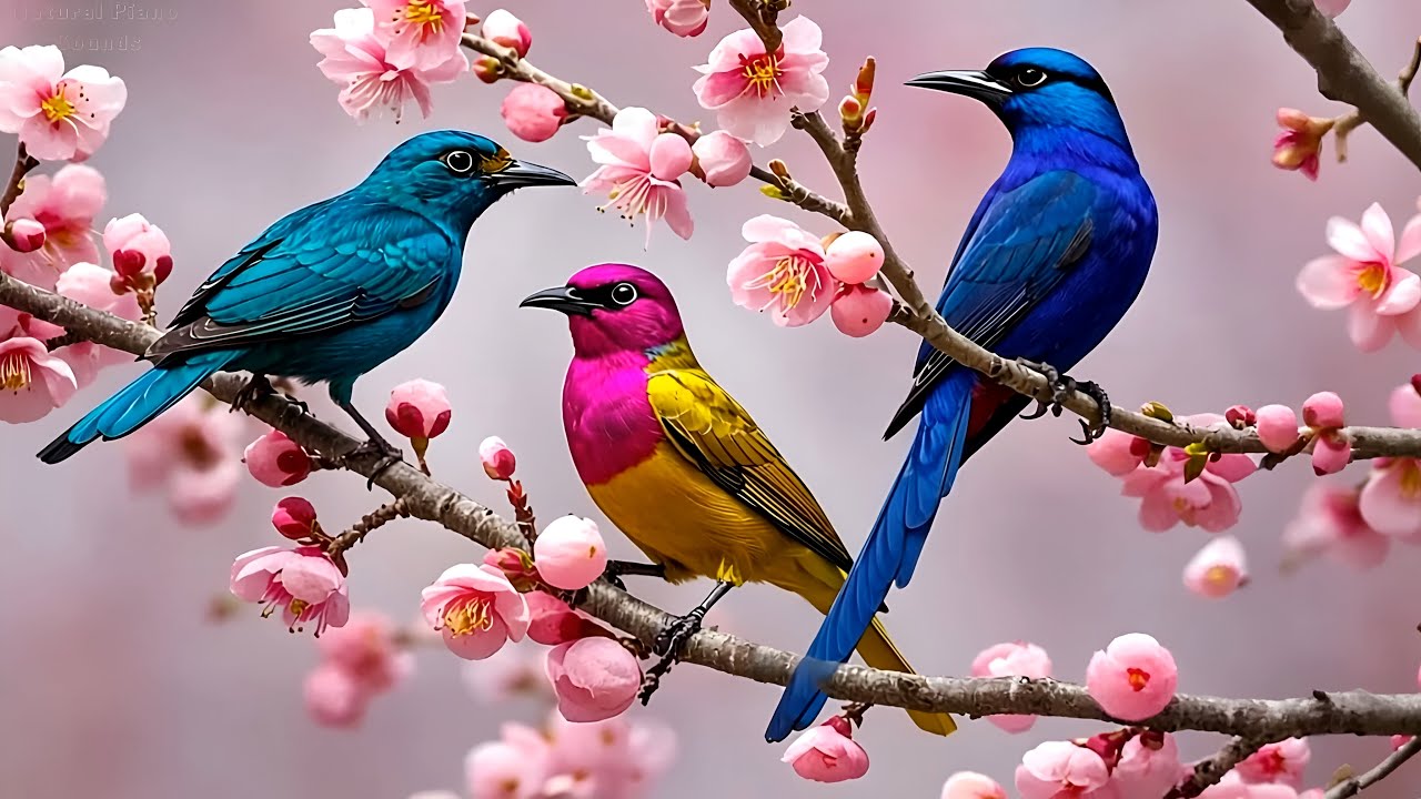 Relaxing Piano Music & Birdsong | Calm Morning Vibes in Nature for Focus & Meditation