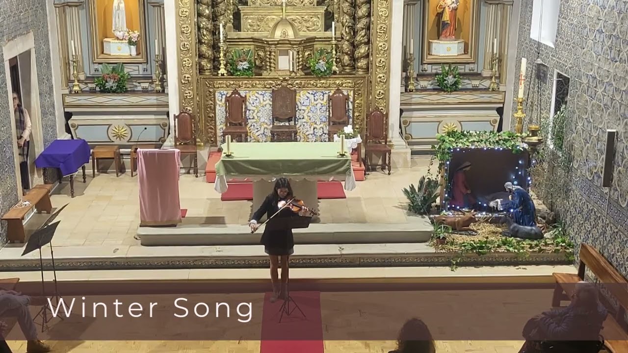Concerto de Natal | Igreja de Santa Marta, Alcanhões - Classe de Violino