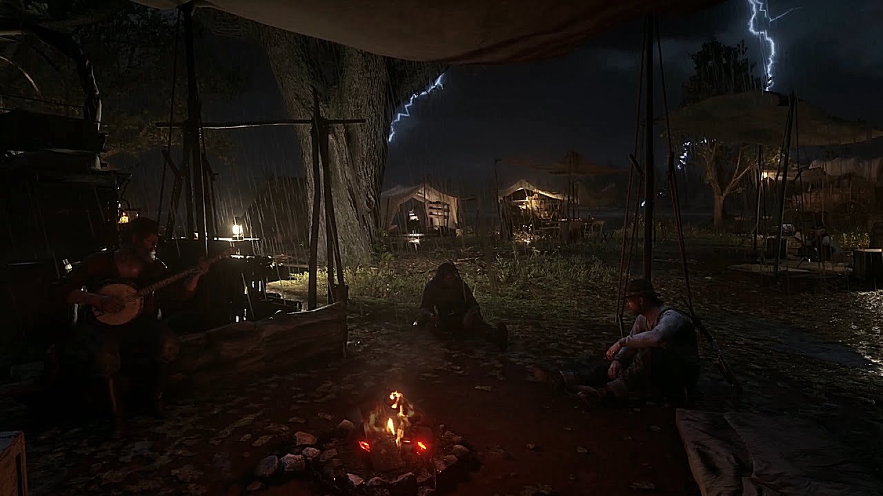 Weathering The Storm At Clemens Point | RDR2 ASMR