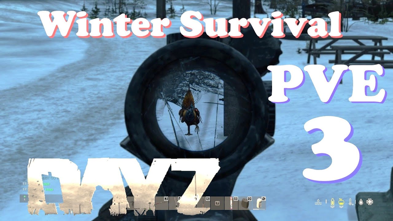 DAYZ PVE | Extreme Winter Survival Server part 3| RedTic