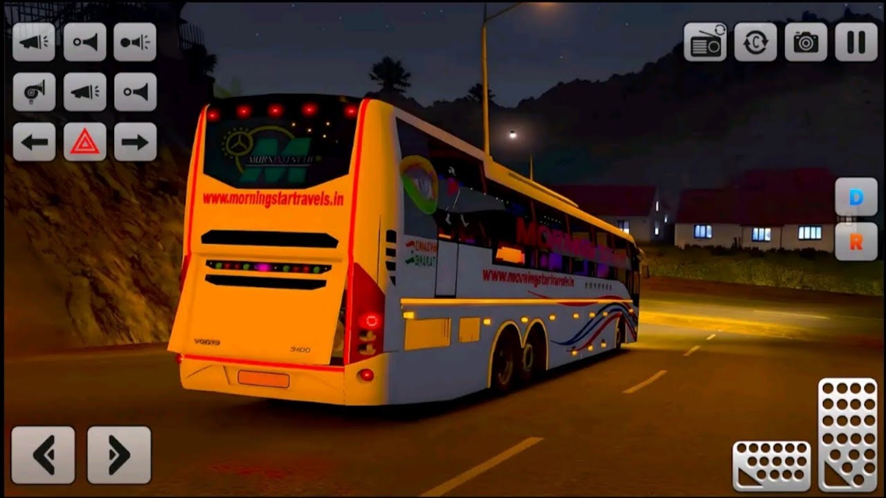 Bus simulator Indonesia game 3D game 🎮truck vehicle 3D game city bus stand driving Android gameplay 