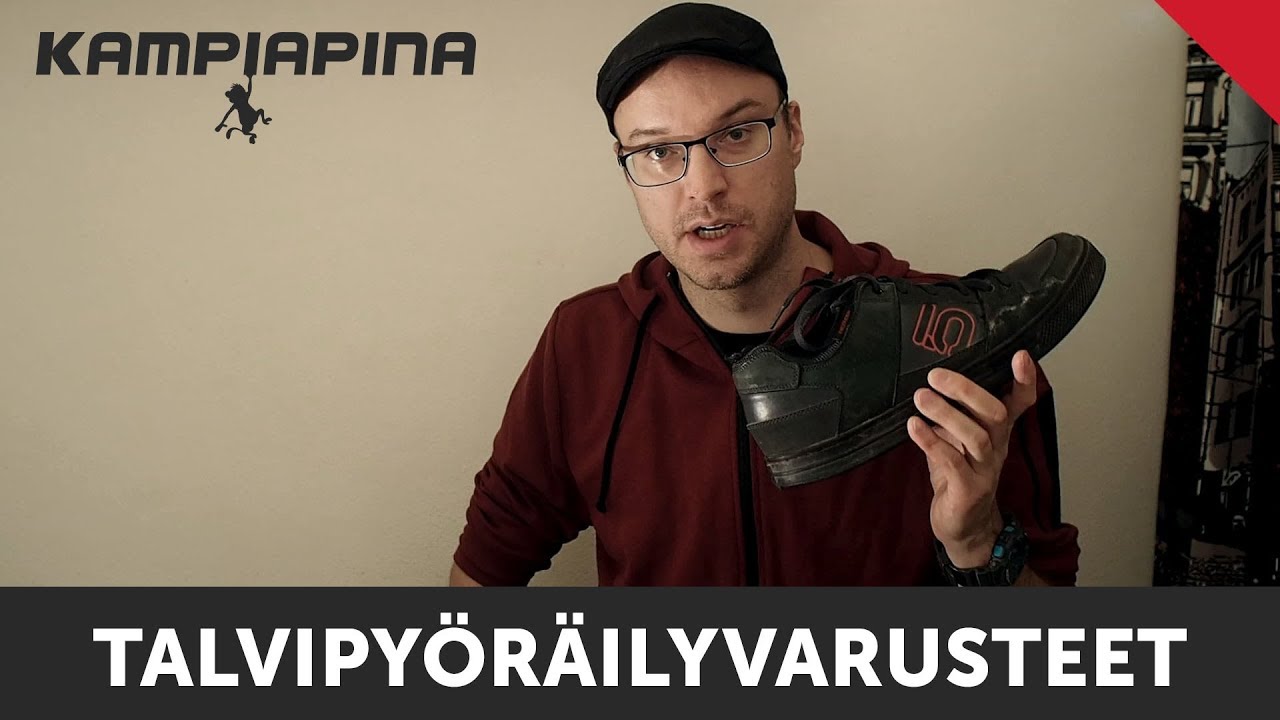 Talvipyöräilyvarusteet