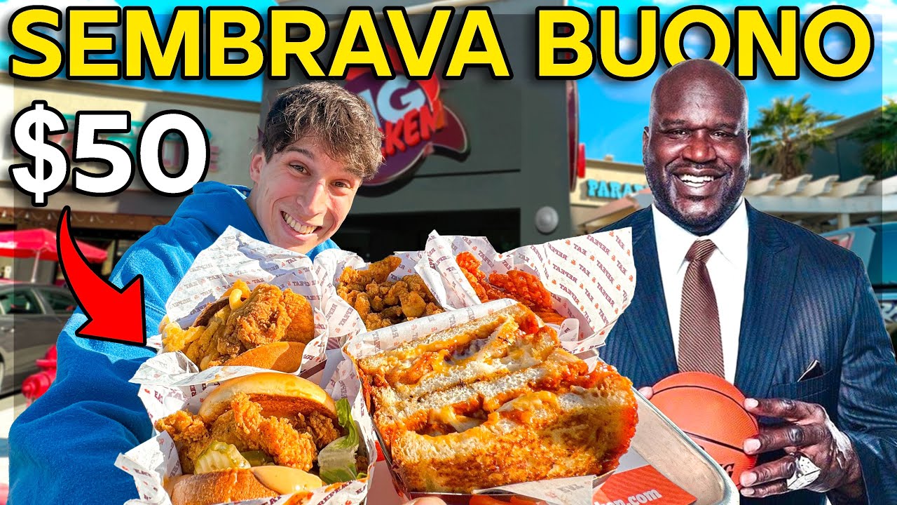 Provo il FASTFOOD di Shaquille’o Neal a LAS VEGAS, è BUONO?
