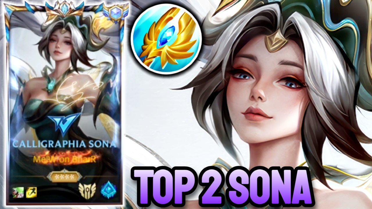 WIDL RIFT SONA - TOP 2 SONA GAMEPLAY - CHALLENGER RANKED