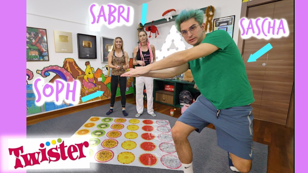 TWISTER CHALLENGE CON SABRI E SASCHA!
