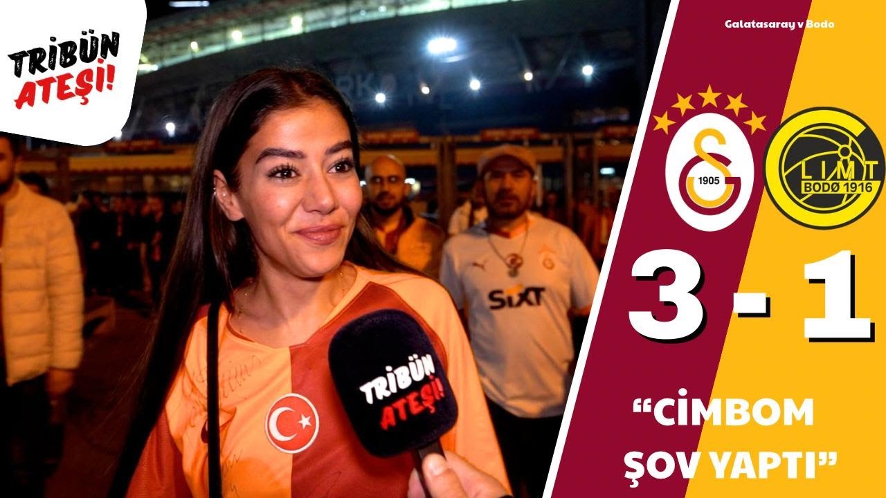 Galatasaray - FK Bodø/Glimt | Maç Sonu Taraftar Röportajları | Tribün Ateşi!