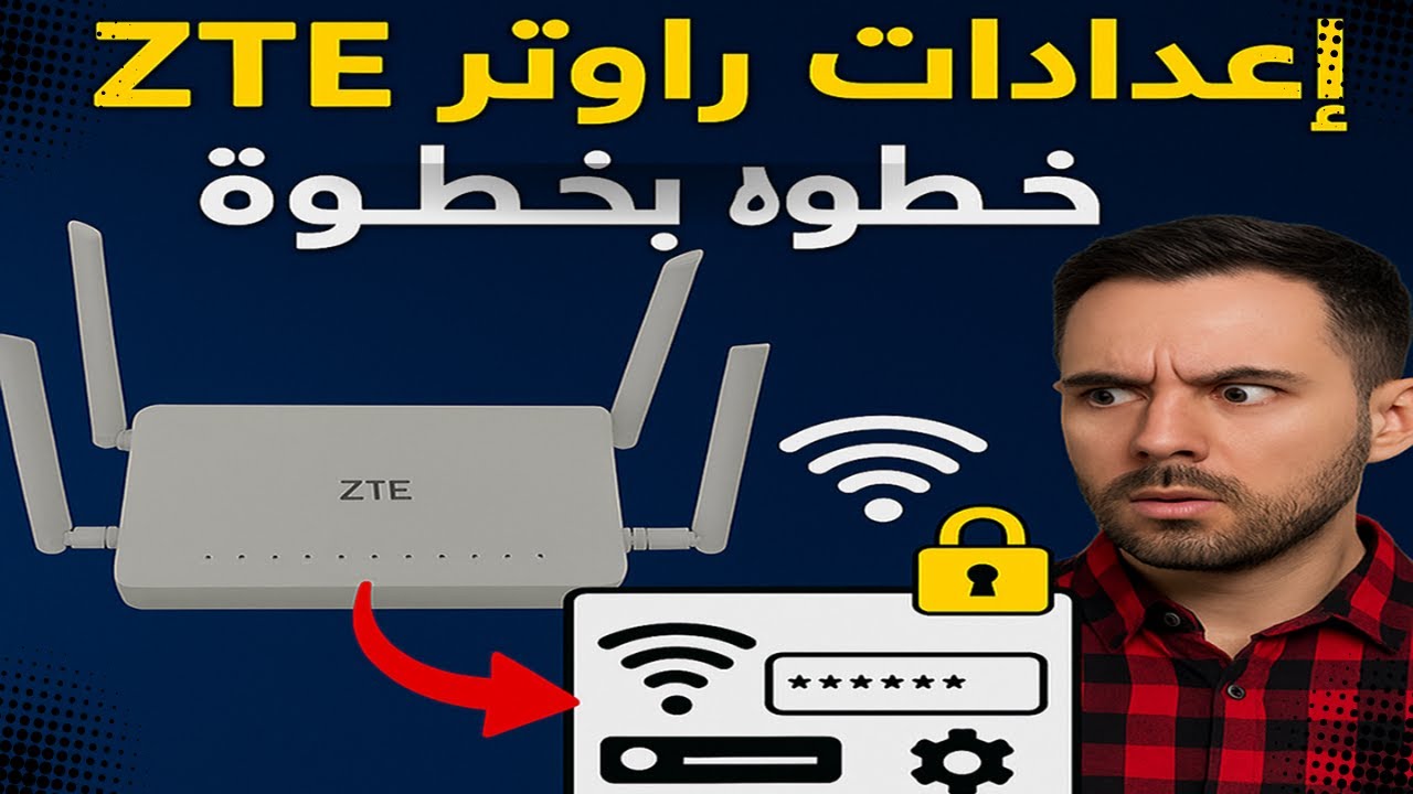 طريقة ضبط إعدادات رواتر ZTE F6600P خطوة بخطوة | تغيير كلمة السر وتفعيل الحماية