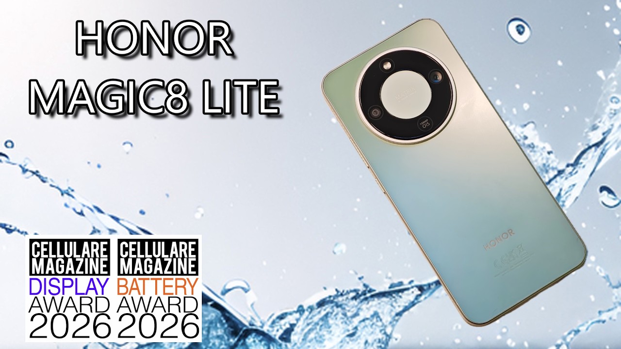 HONOR MAGIC8 LITE - La recensione di Cellulare Magazine