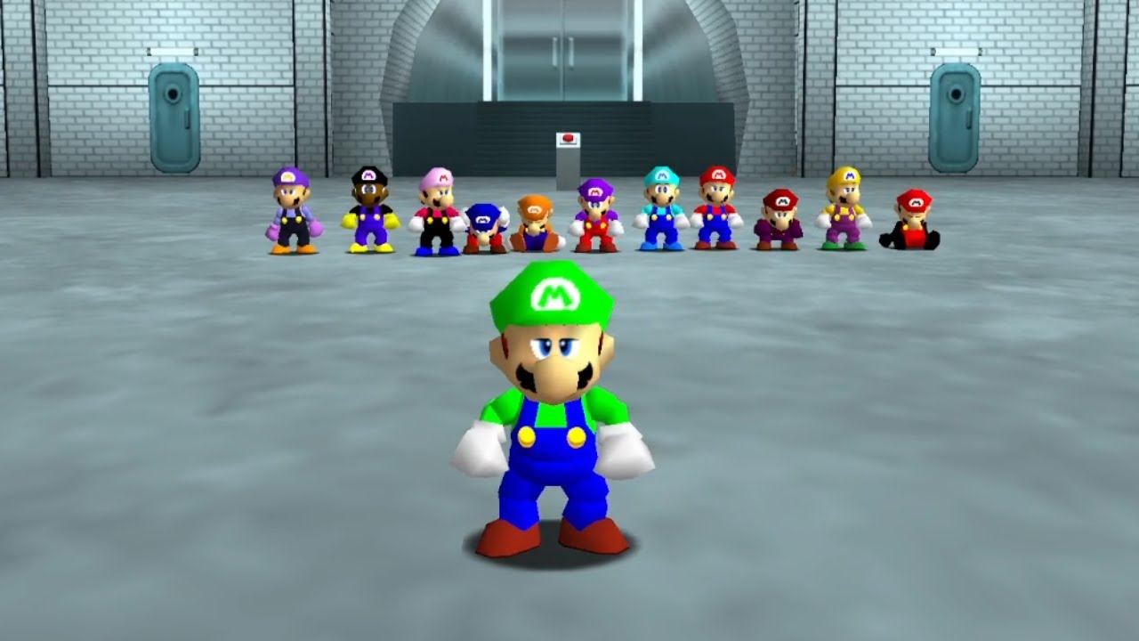 Squid Game in Super Mario 64 - Full Game