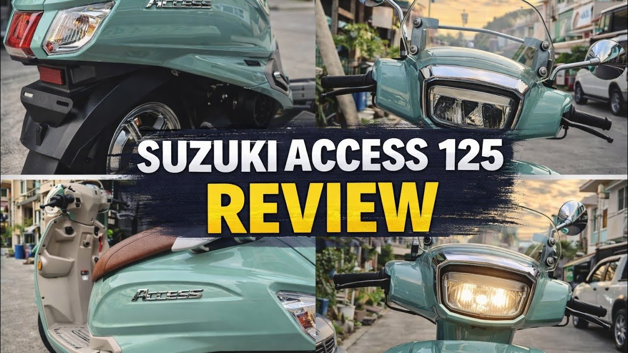 SUZUKI ACCESS 125 REVIEW