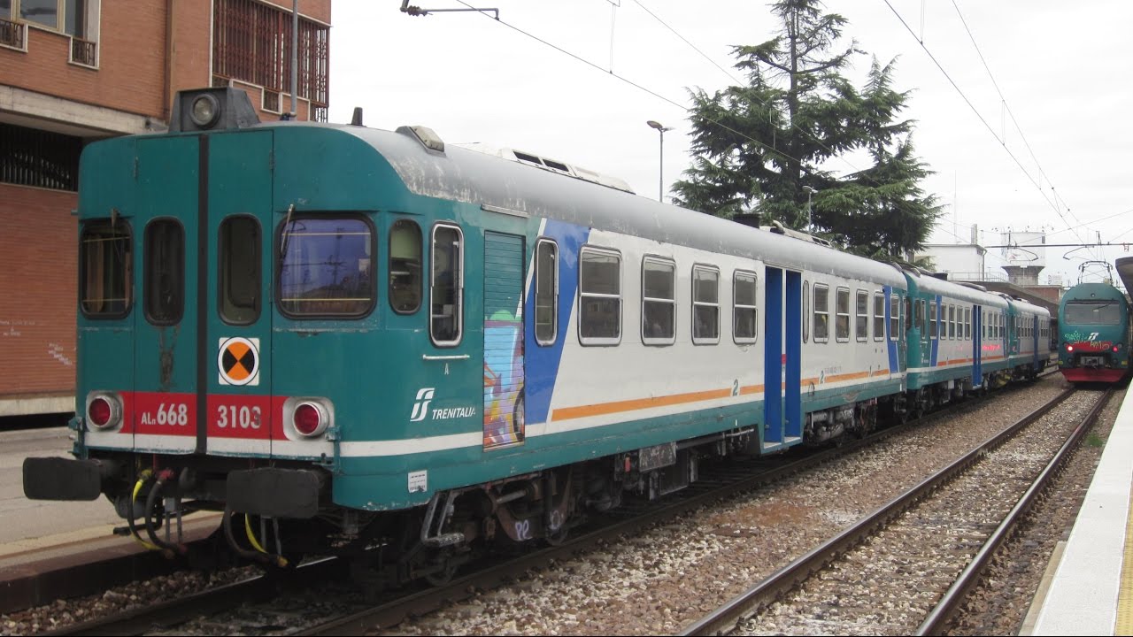 Treni a Treviso Centrale e dintorni... e un invio raro sulla Treviso-Vicenza..