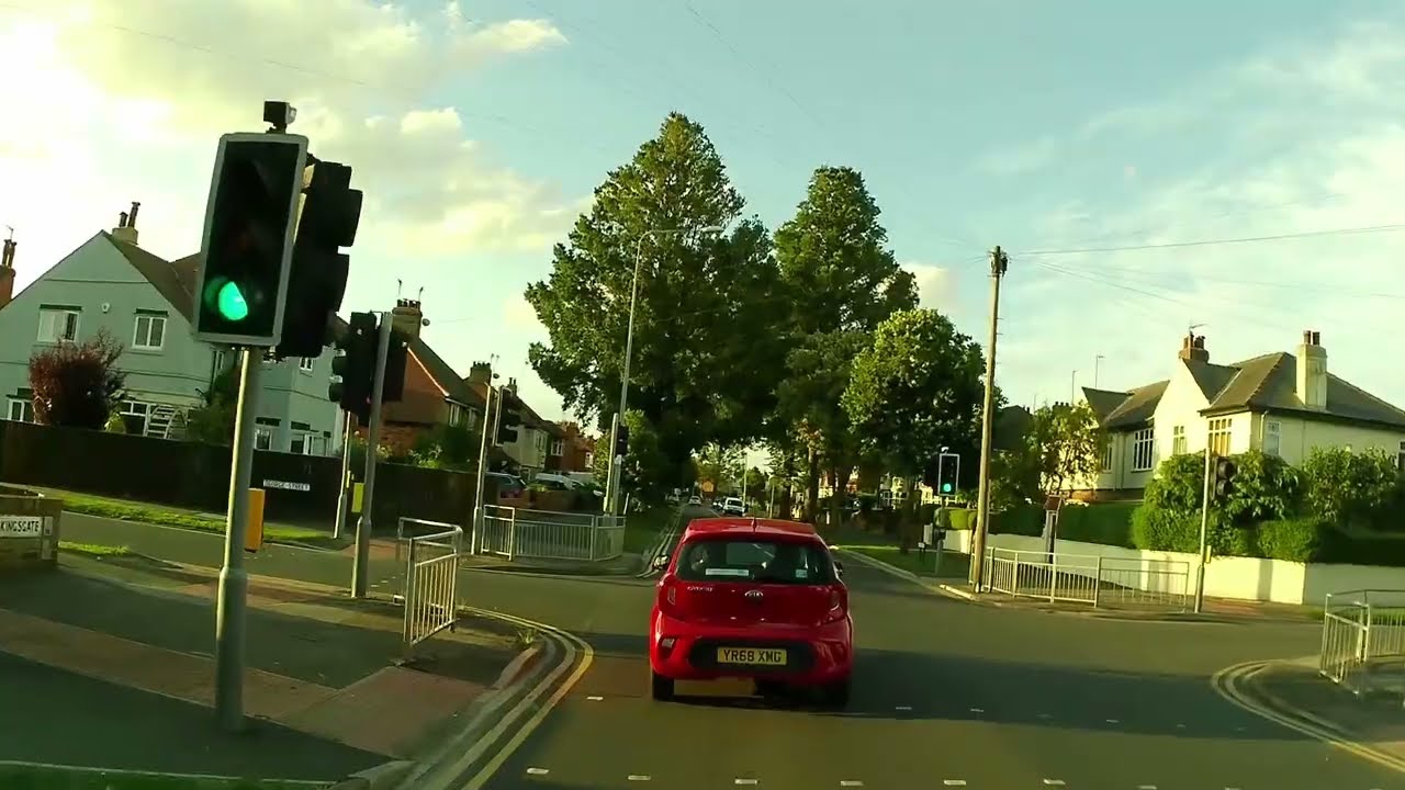 Ford Transit MK5 Smiley Real Engine Sound Bridlington to Filey Sunset Drive