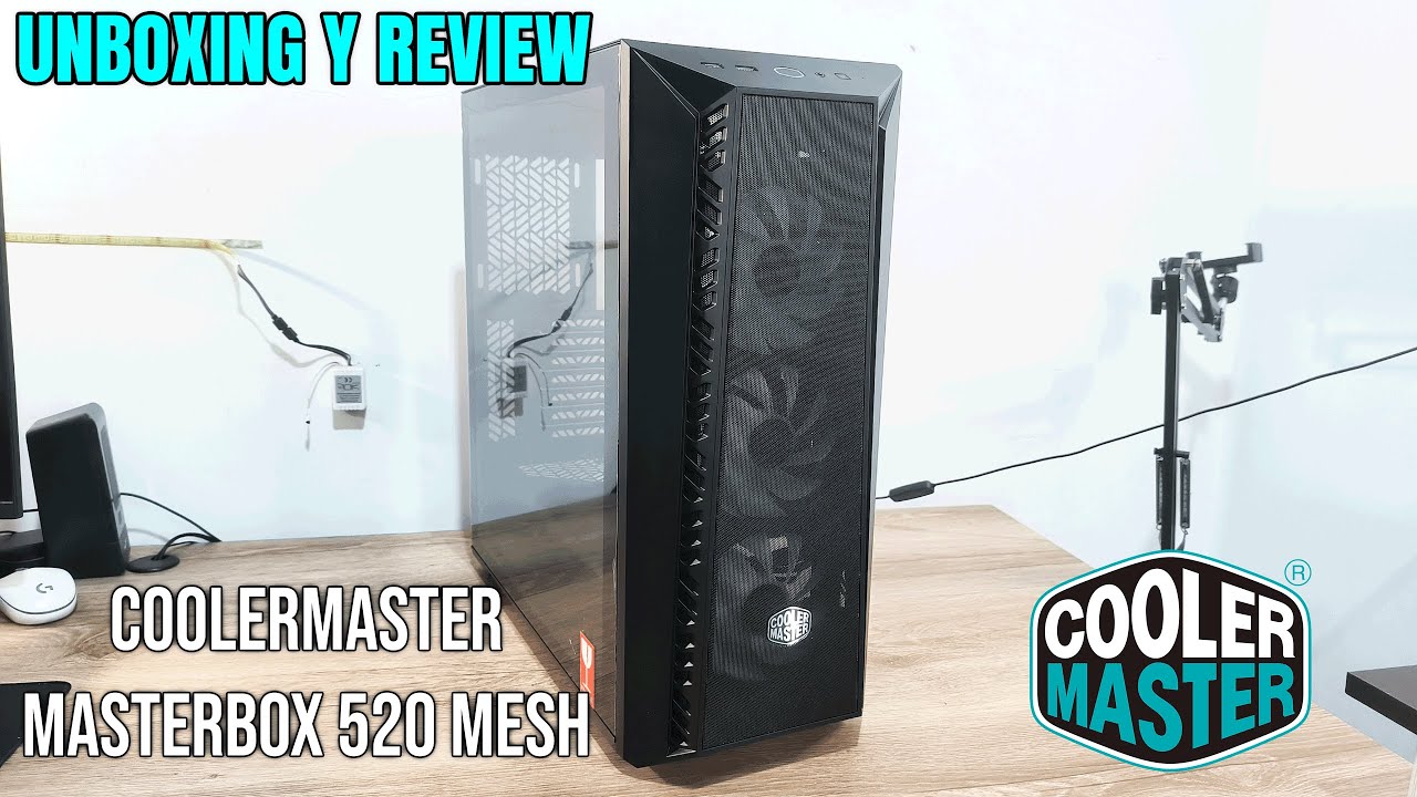 Unboxing y Review del CHASIS  Cooler Master MasterBox 520 MESH 🔥 – ¿Vale la Pena?