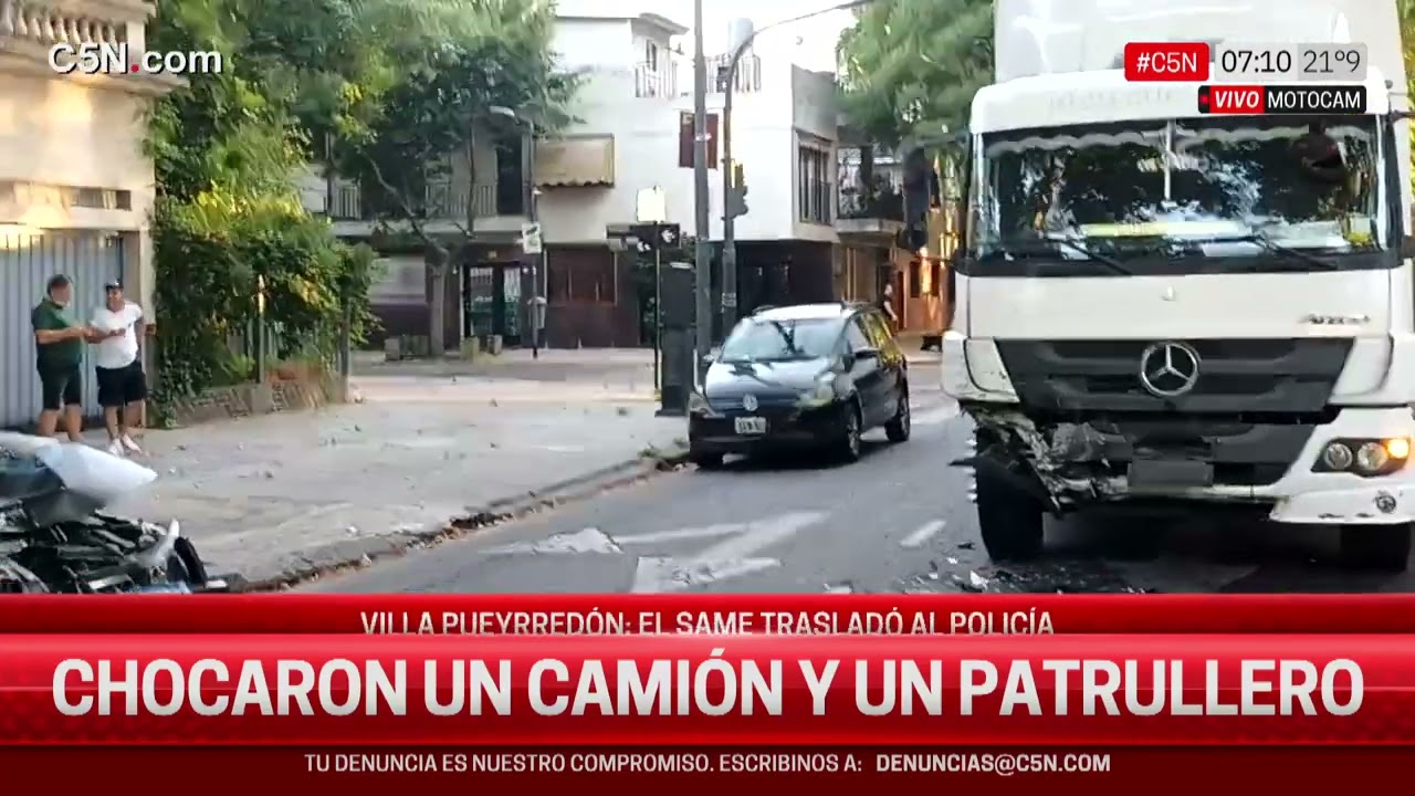 CHOQUE en VILLA PUEYRREDÓN
