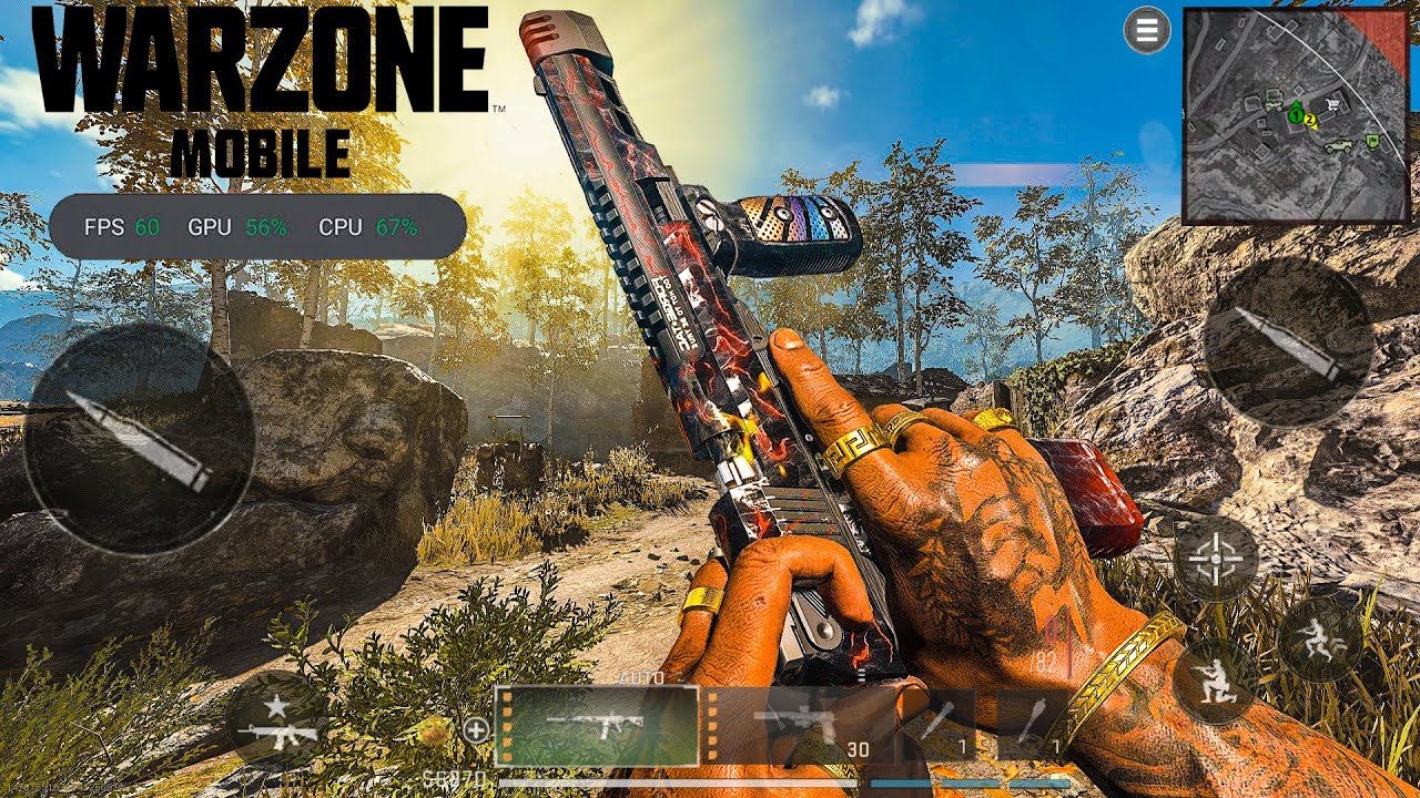 WARZONE MOBILE 60 FPS CHILE GAMEPLAY