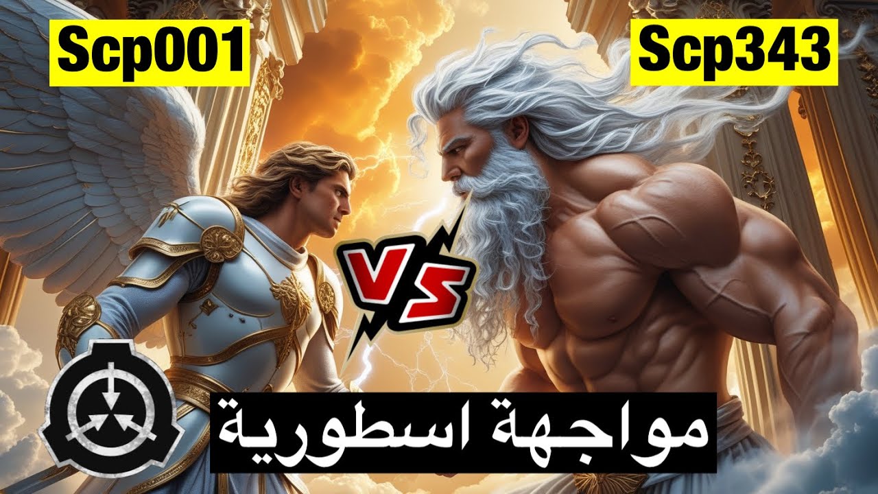 المواجهة الاسطورية بين حارس البوابة الscp001 ضد متدعي الالوهية الscp343 !!