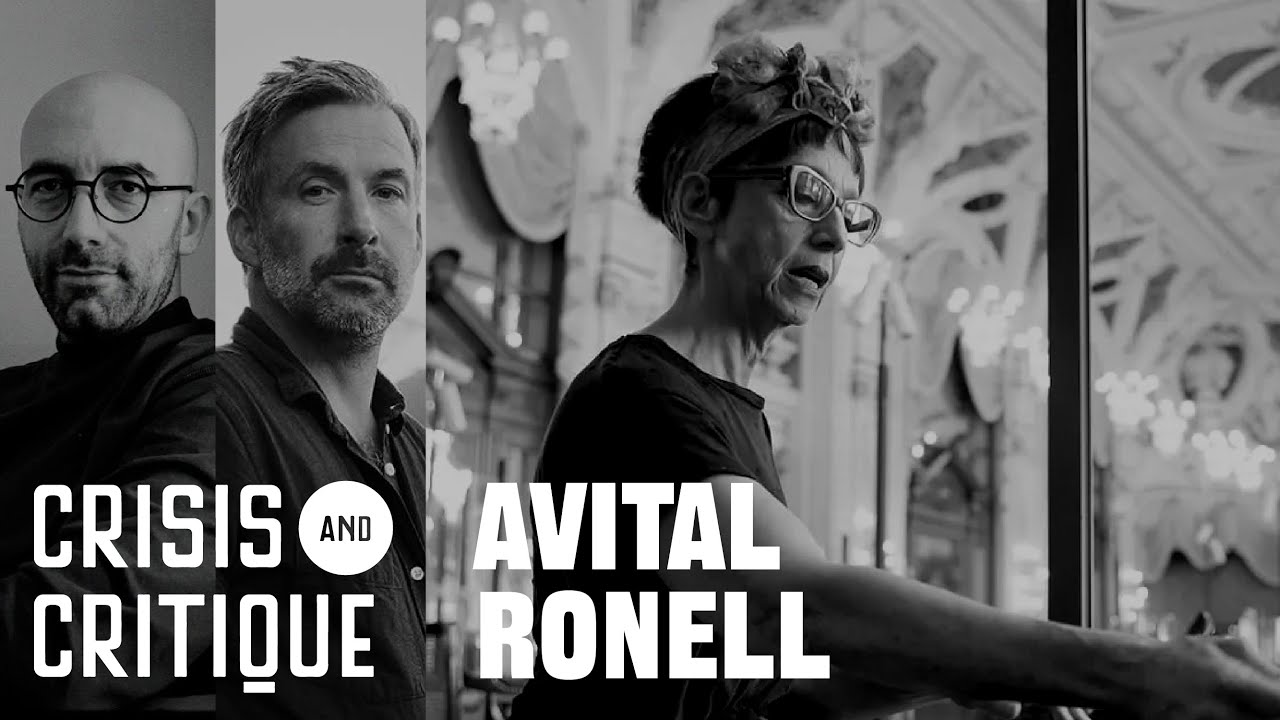 Avital Ronell on America, loser sons, Europe, stupidity and more