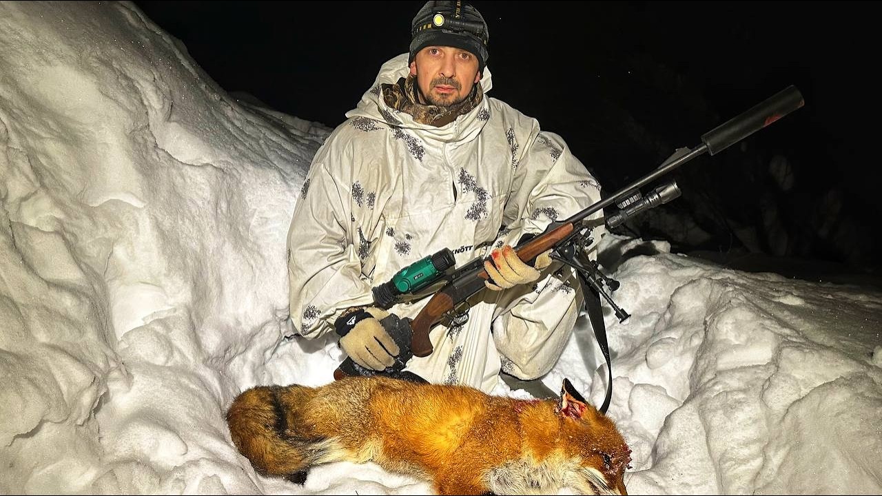 Мой рекордный выстрел по лисе - VARG 35 PRO