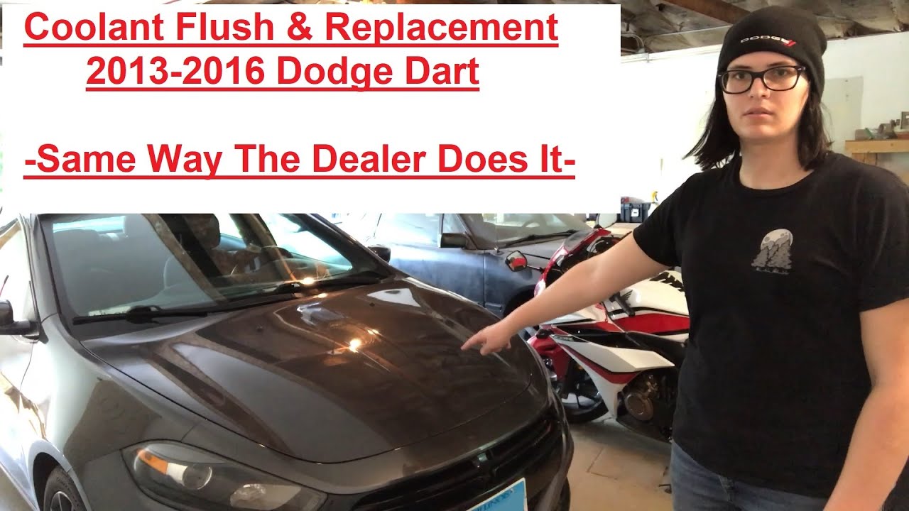 Dodge Dart Coolant Flush & Replacement