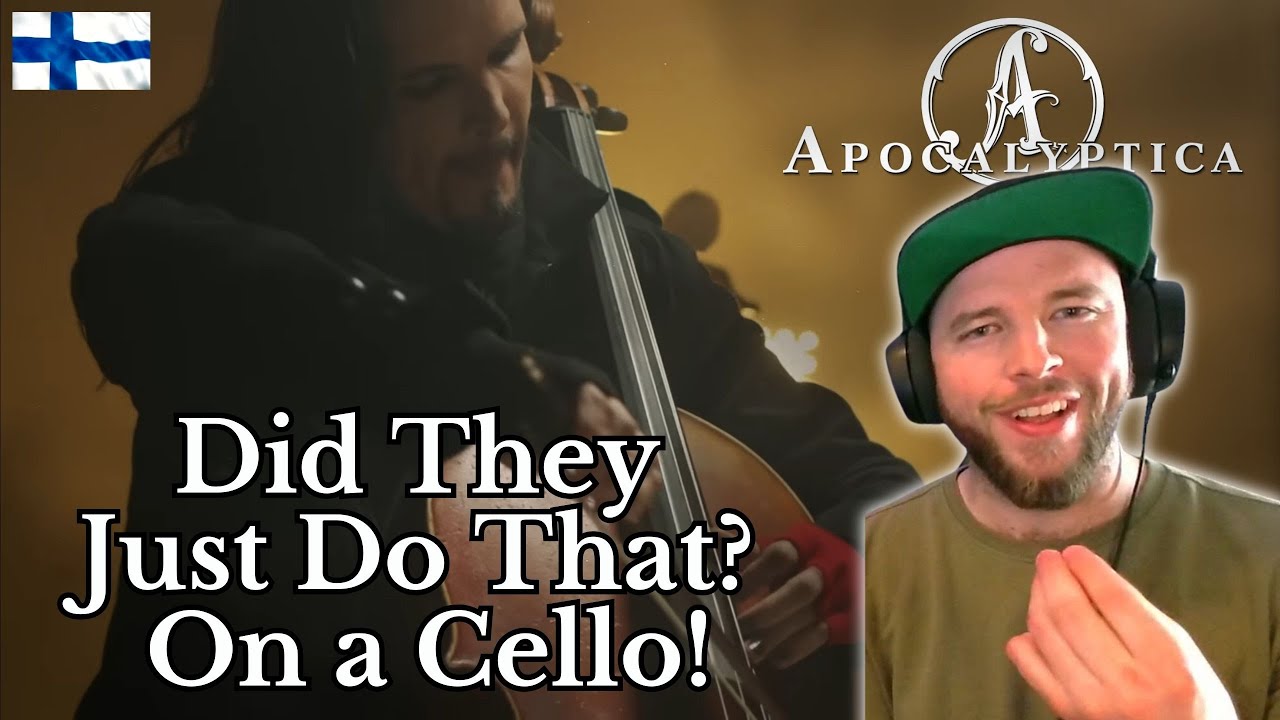 Apocalyptica ft. James Hetfield & Rob Trujillo - One | FIRST TIME Reaction #metallica #apocalyptica
