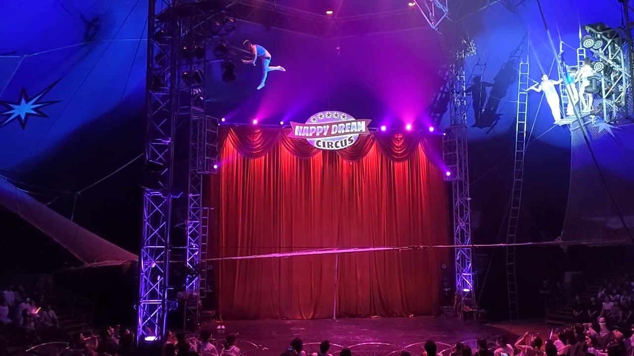 ハッピードリームサーカス 2024.6.2（日）第4（追加）公演 Happy Dream Circus 鹿児島公演 空中ブランコ〜グランドフィナーレ