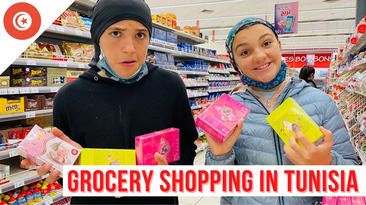 Наш семейный опыт покупок продуктов в ТУНИСЕ