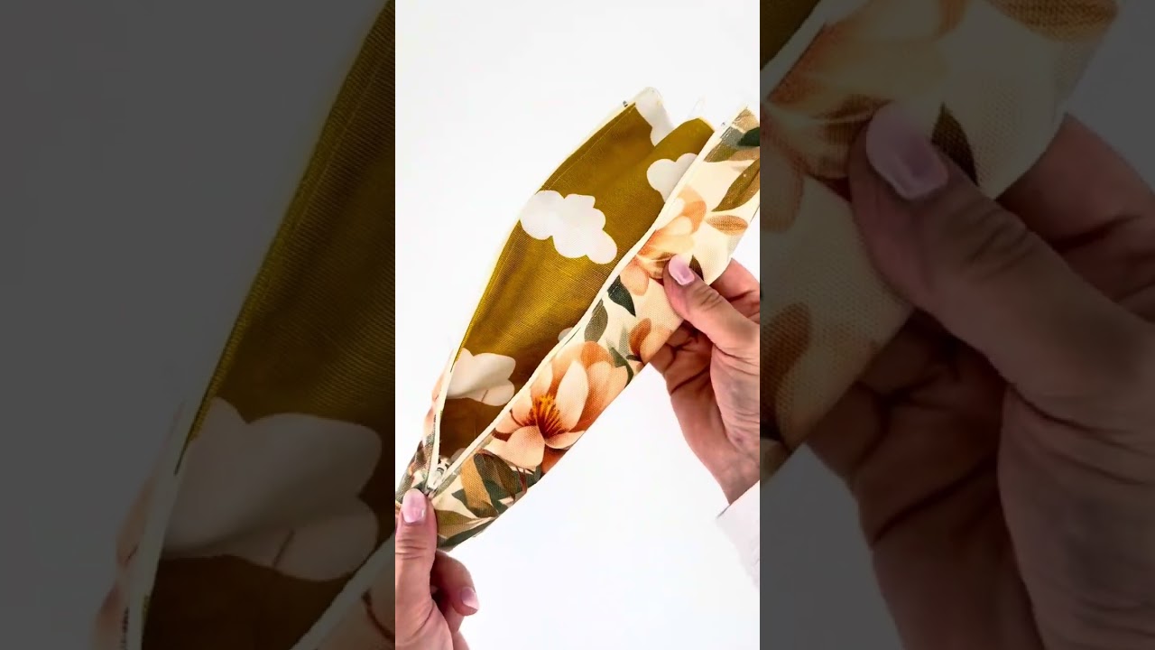 Freebie NotiMo 🪡🧵 schnell genähte Federtasche to go ✏️✂️
